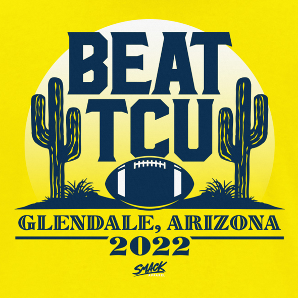 BEAT TCU T-Shirt for Michigan College Fans