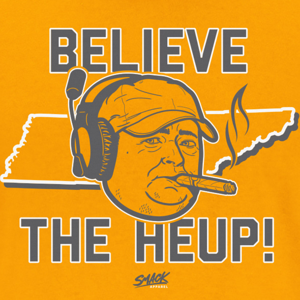Believe the Heup! T-Shirt for Tennessee College Fans