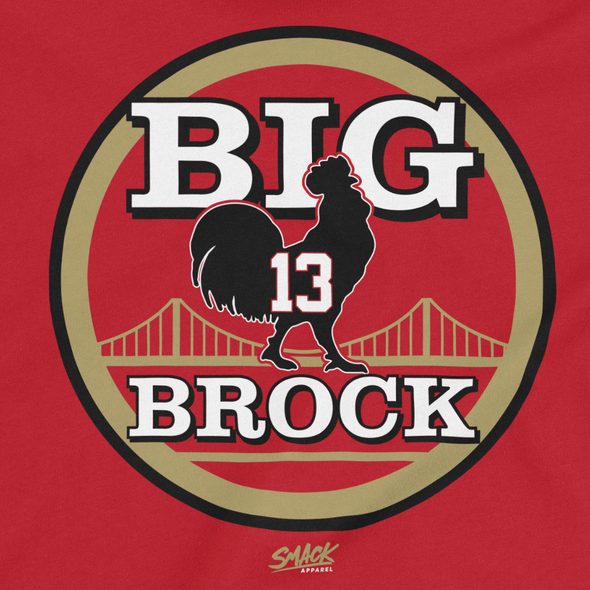 big cock brock tshirt 49ers brock purdy