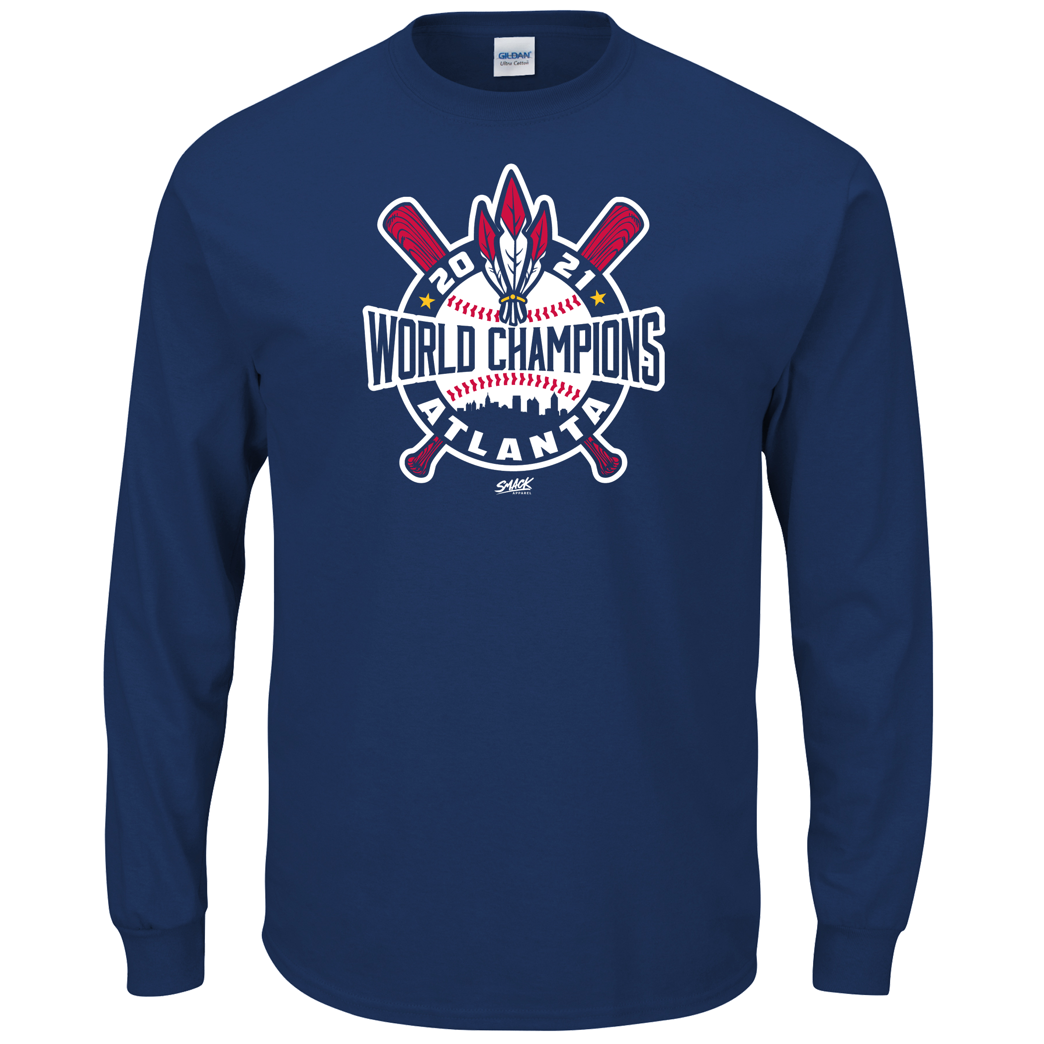 Youth Champion Navy Mississippi Braves Jersey T-Shirt