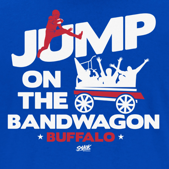 Jump on the Bandwagon Buffalo Shirt for Buffalo Football Fans