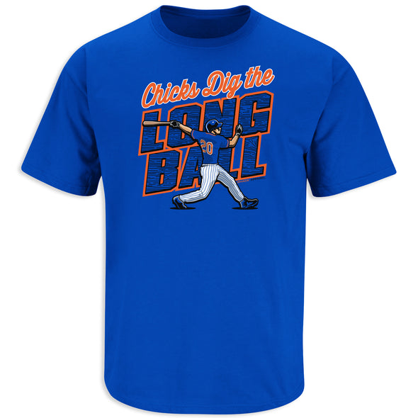 Chicks Dig the Long Ball Shirt | New York Pro Baseball Apparel | Shop Unlicensed New York Gear