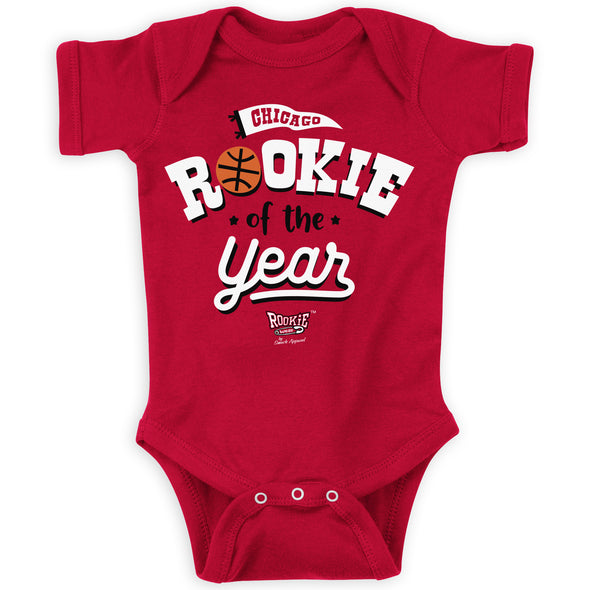 Rookie of the Year | Chicago Pro Basketball Baby Bodysuits or Toddler Tees
