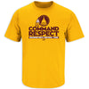 Command Respect T-Shirt for Washington Football Fans