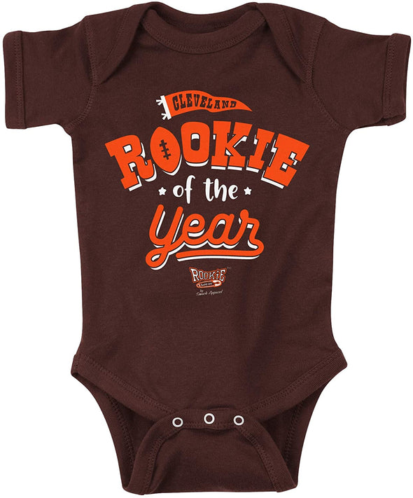 Rookie of the Year | Cleveland Pro Football Baby Bodysuits or Toddler Tees