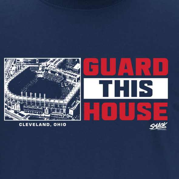 Guard this House Cleveland, Ohio T-Shirt for Cleveland Baseball Fans