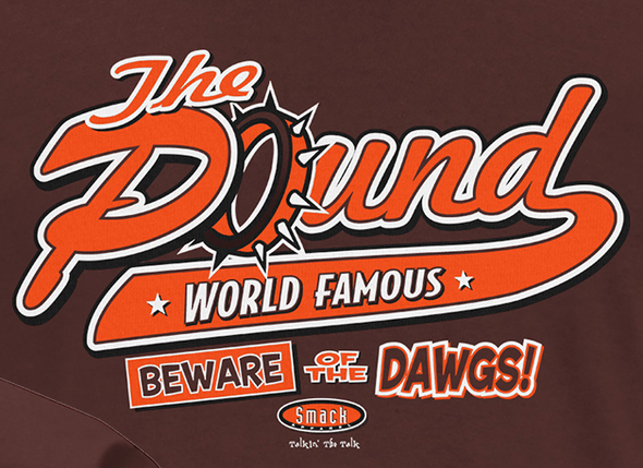 The Pound Brown Shirt  |  Cleveland Pro Football Apparel