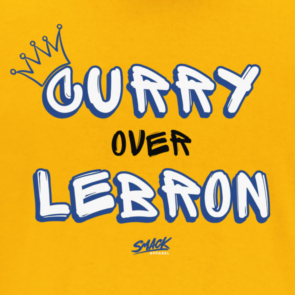 Curry Over Lebron Shirt for Golden State Basketball Fans