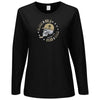 Black & Gold 'Til I'm Dead & Cold Black Ladies Shirt (Sm-2X)