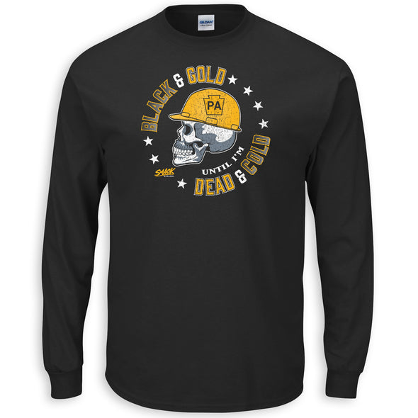 Black and Gold Until I'm Dead & Cold | Pittsburgh Football Fans