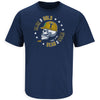 Notre Dame Football Fans | Blue and Gold Til I'm Dead and Cold Shirt