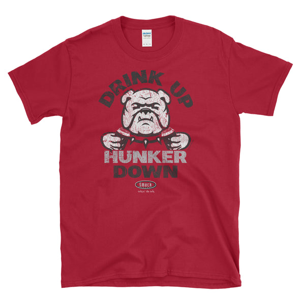 Drink Up Hunker Down for Georgia College Football Fans | Georgia T-Shirt