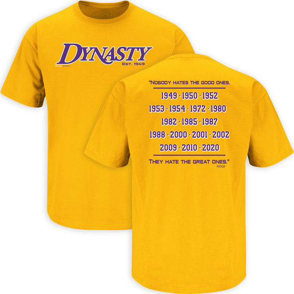 LA Dynasty (Est. 1949) Shirt for Los Angeles Basketball Fans