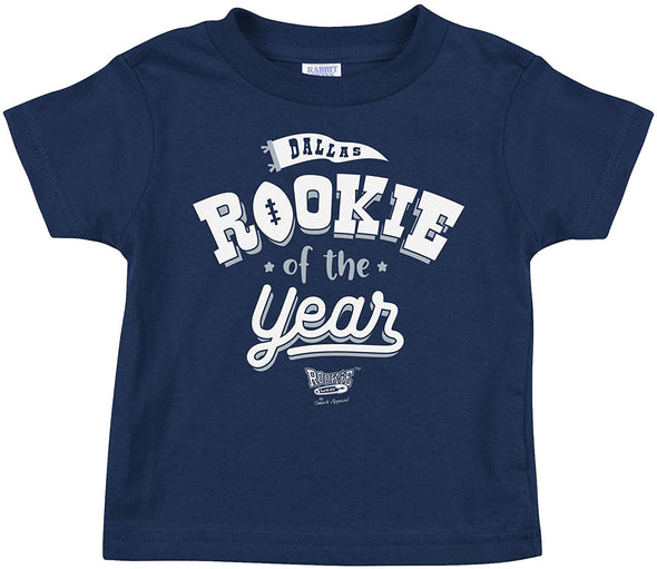 Dallas Rookie of the Year | Dallas Pro Football Baby Bodysuits or Toddler Tees
