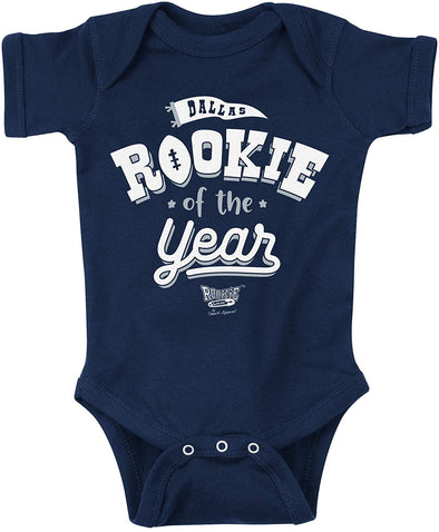 Dallas Rookie of the Year | Dallas Pro Football Baby Bodysuits or Toddler Tees