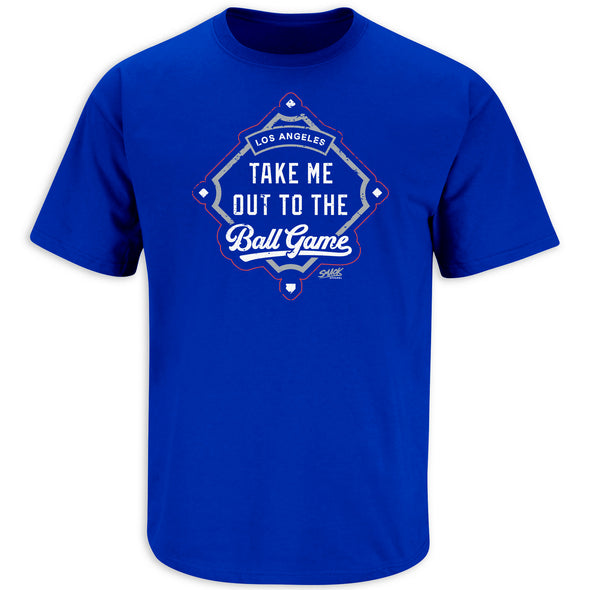 los angeles-baseball-bgame-short sleeve