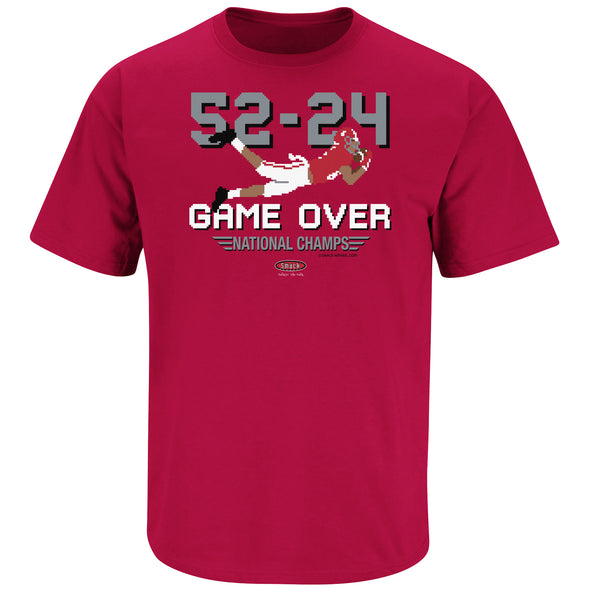 Game Over: National Champs Shirt | Alabama College Apparel | Shop Unlicensed Alabama Gear