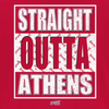 Straight Outta Athens T-Shirt for Georgia College Fans | Georgia Fan Gear
