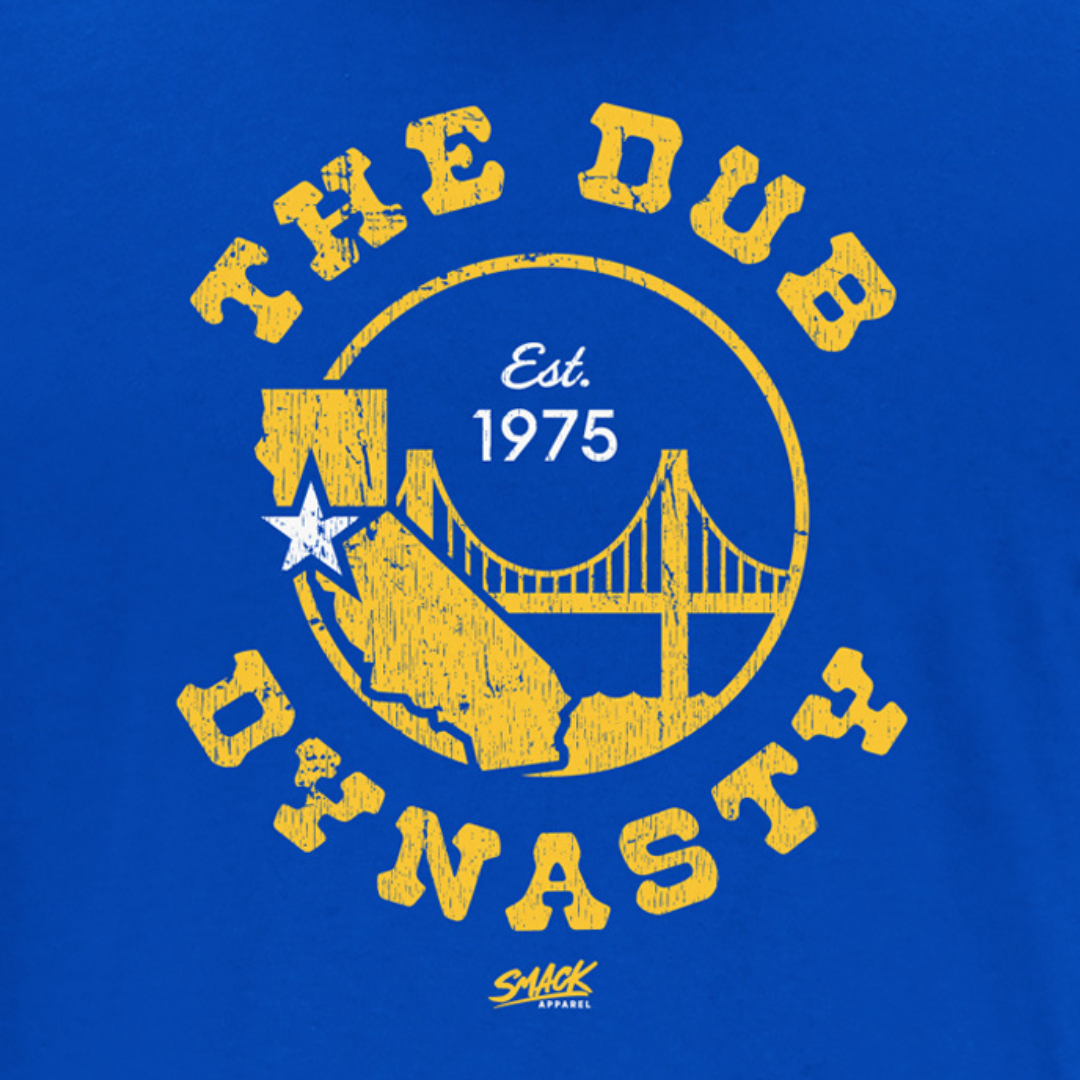 The Dub Dynasty Champs T Shirt for Golden State Basketball Fans