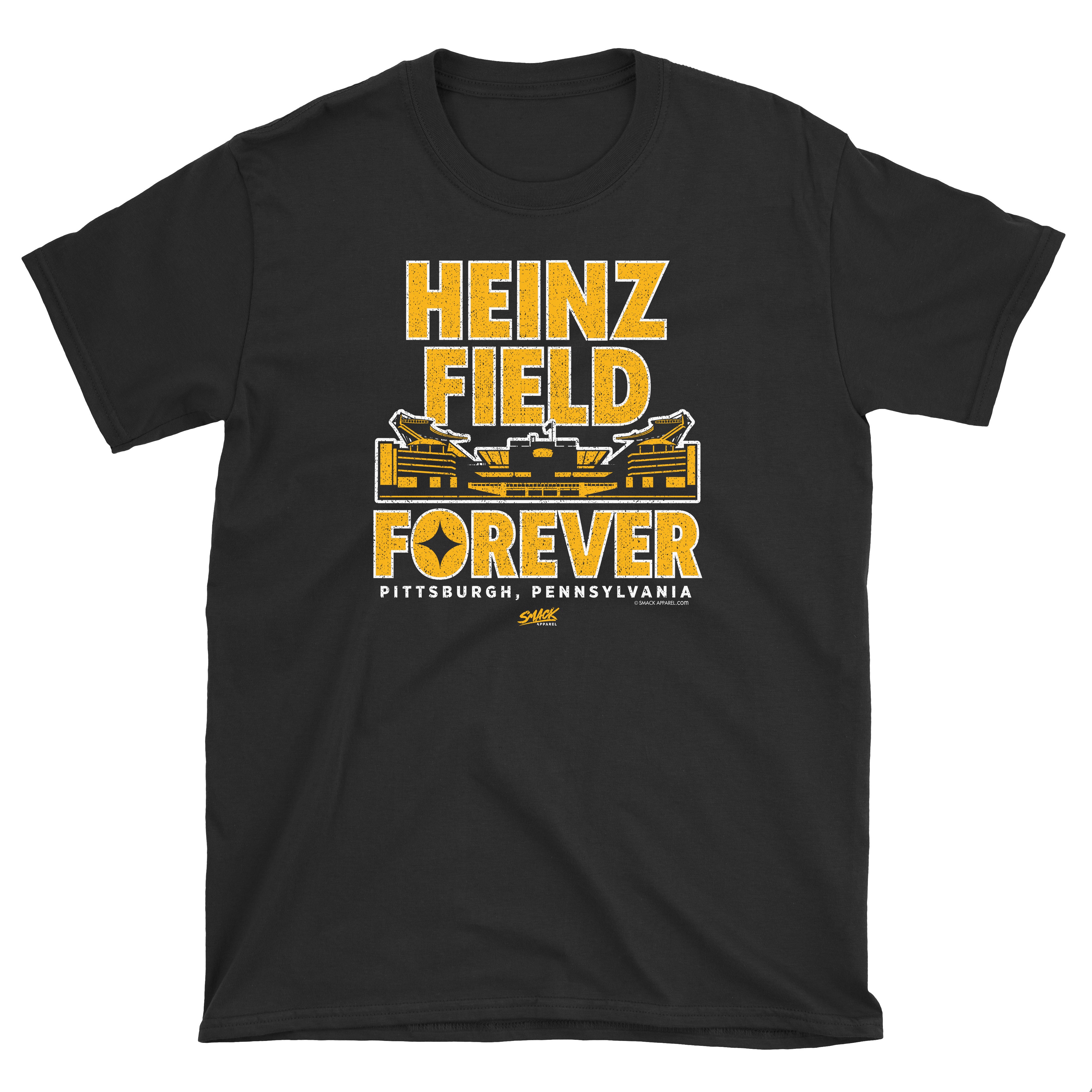"I'm Still Calling It Heinz Field" T-Shirt For Pittsburgh Steelers Fans - Ladies V-Neck, Sizes SM-5XL