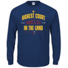 Highest Court in the Land Shirt | Denver Pro Basketball Apparel | Shop Unlicensed Denver Gear