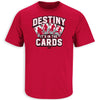 Destiny is in the Cards Shirt for Arizona Football Fans | Unlicensed Arizona T-Shirt