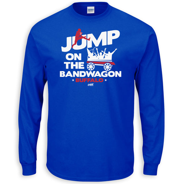 Jump on the Bandwagon Buffalo Shirt for Buffalo Football Fans