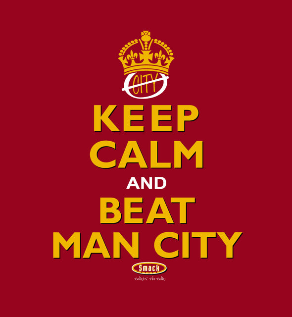 Keep Calm and Beat Man City Shirt for Manchester United Fans