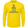 Michigan College Sports Apparel | Shop Unlicensed Michigan Gear | Keep Calm and Hate Ohio State Shirt