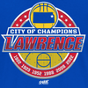 Lawrence City of Champions Shirt for Kansas College Basketball Fans