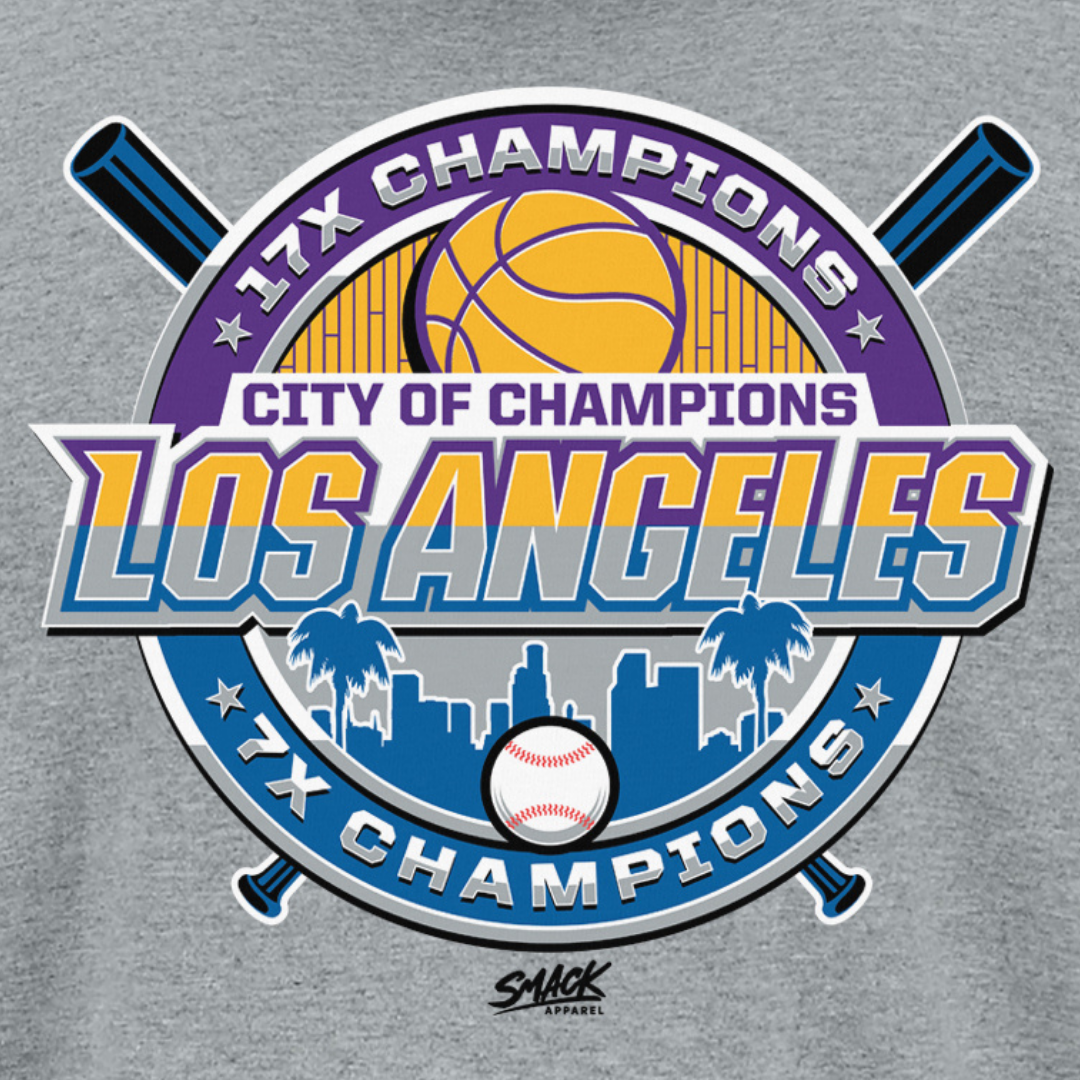 Los Angeles (LA) City of Champions | Los Angeles Baseball Fans and  Basketball Fans
