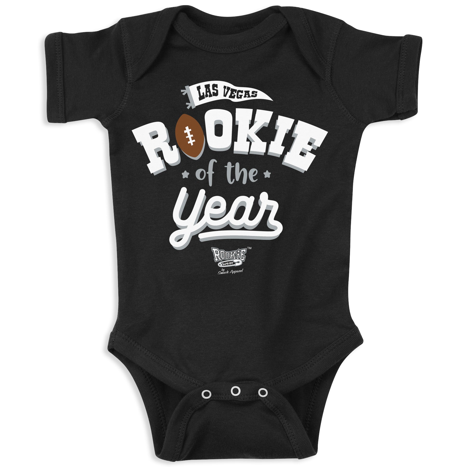 Rookie of The Year Las Vegas Baby Gift | Baby Bodysuits or Toddler Tees, Bodysuit / Newborn / Black