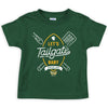 Let's Tailgate Baby | Unlicensed Green Bay Pro Football Baby Bodysuits or Toddler Tees