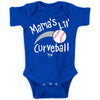 Mama's 'lil Curveball | Unlicensed Los Angeles Baseball Fans - Baby Bodysuits or Toddler Tees