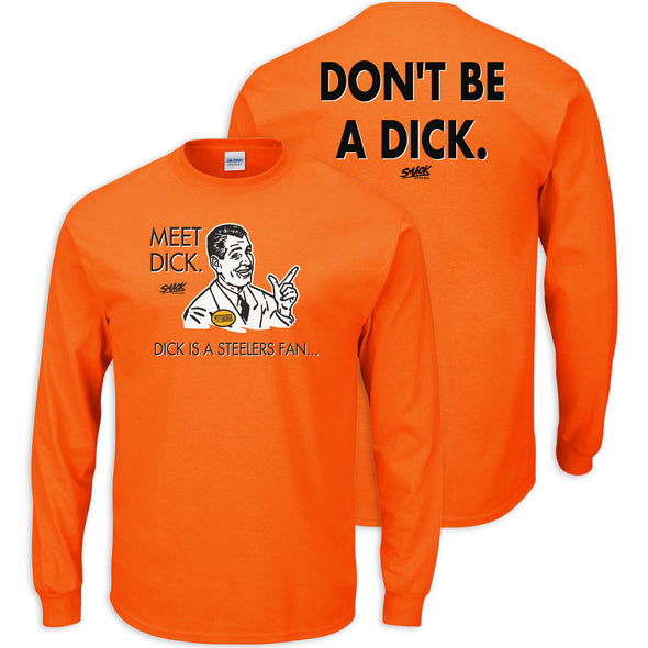 Don't Be a Dick (Anti-Steelers) Shirt for Cincinnati Football Fans