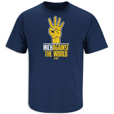 michigan-college-michagainst-short sleeve