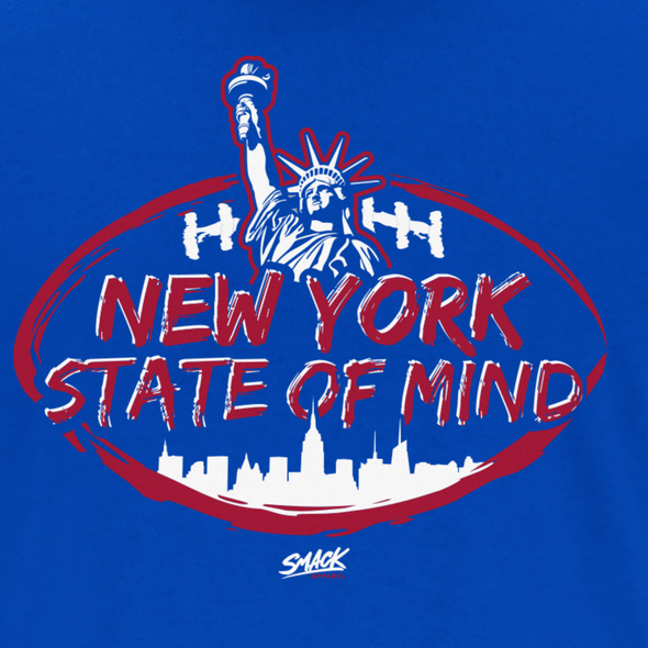 New York State of Mind T-Shirt for New York (NYG) Football Fans