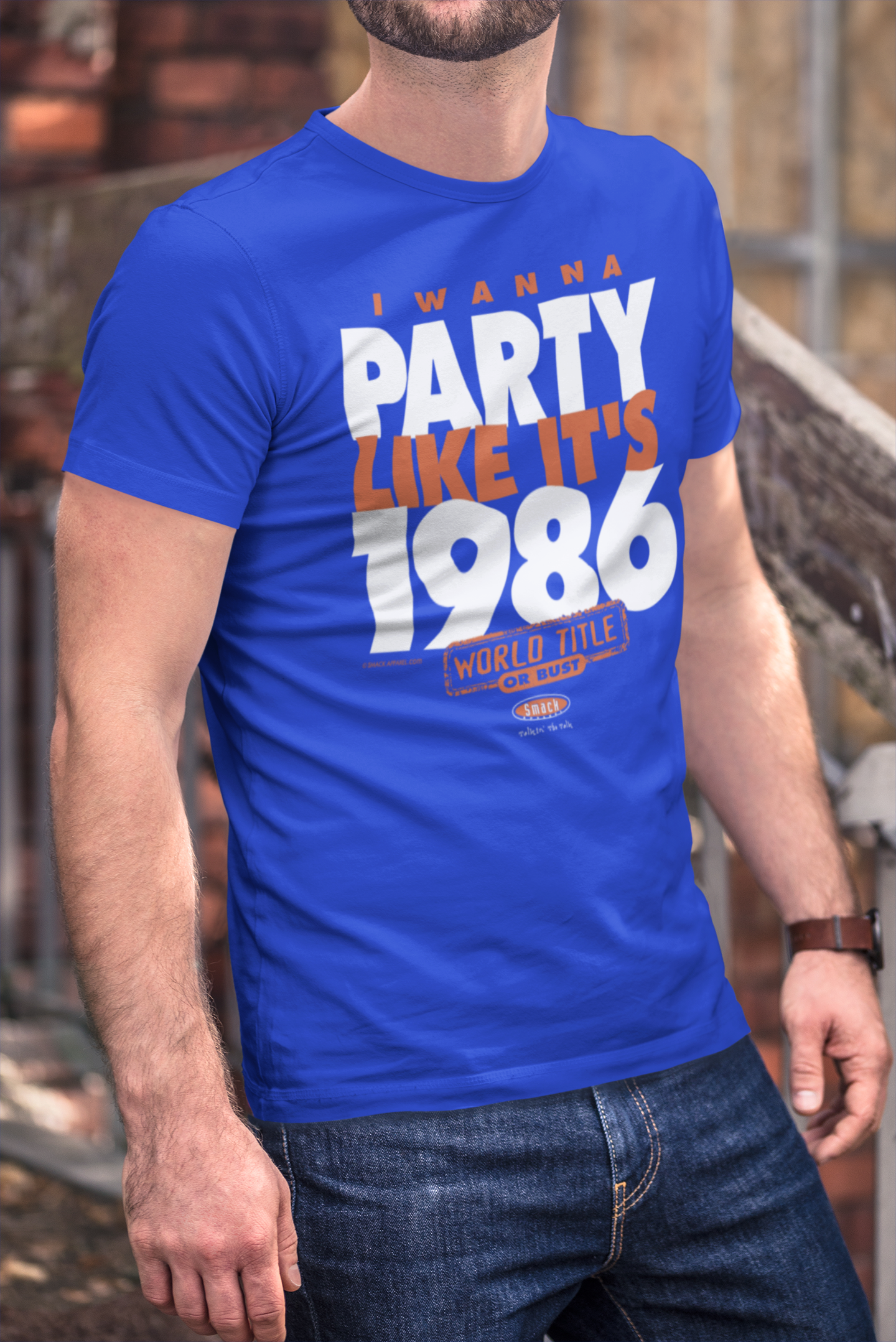 New York Baseball Fans (NYM). I Wanna Party Like It's 1986 Shirt