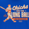 Chicks Dig the Long Ball Shirt | New York Pro Baseball Apparel | Shop Unlicensed New York Gear