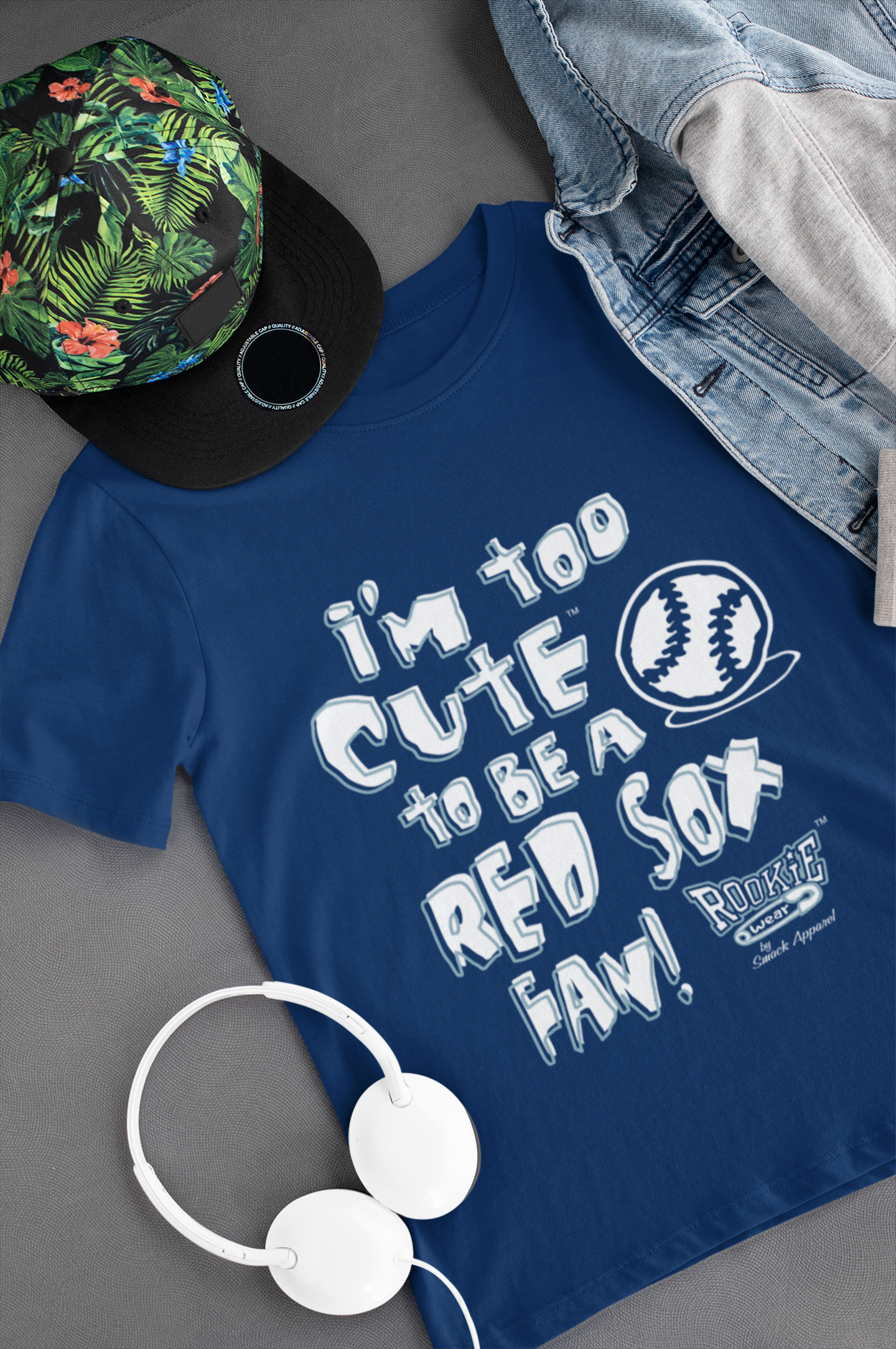 New York Baseball Fans (NYM). Too Cute Royal Onesie (NB-18M) Or Toddler Tee  (2T-4T)
