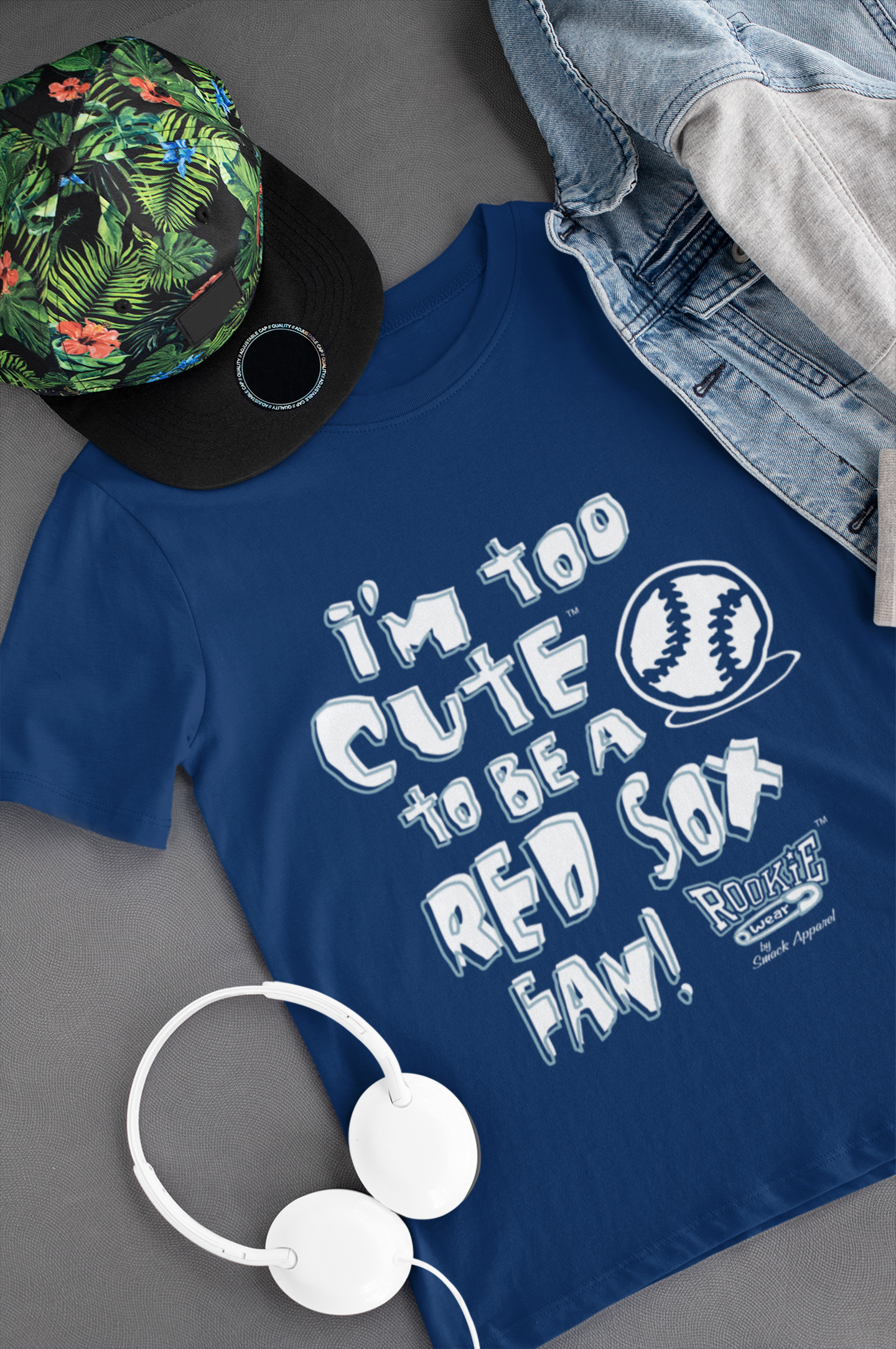 New York Baseball Fans (NYY). I'm Too Cute Baby Bodysuit (NB-18M) or Toddler Tee (2T-4T) (Rookie Wear by Smack Apparel) 4T / Toddler Tee (Anti-Mets) /