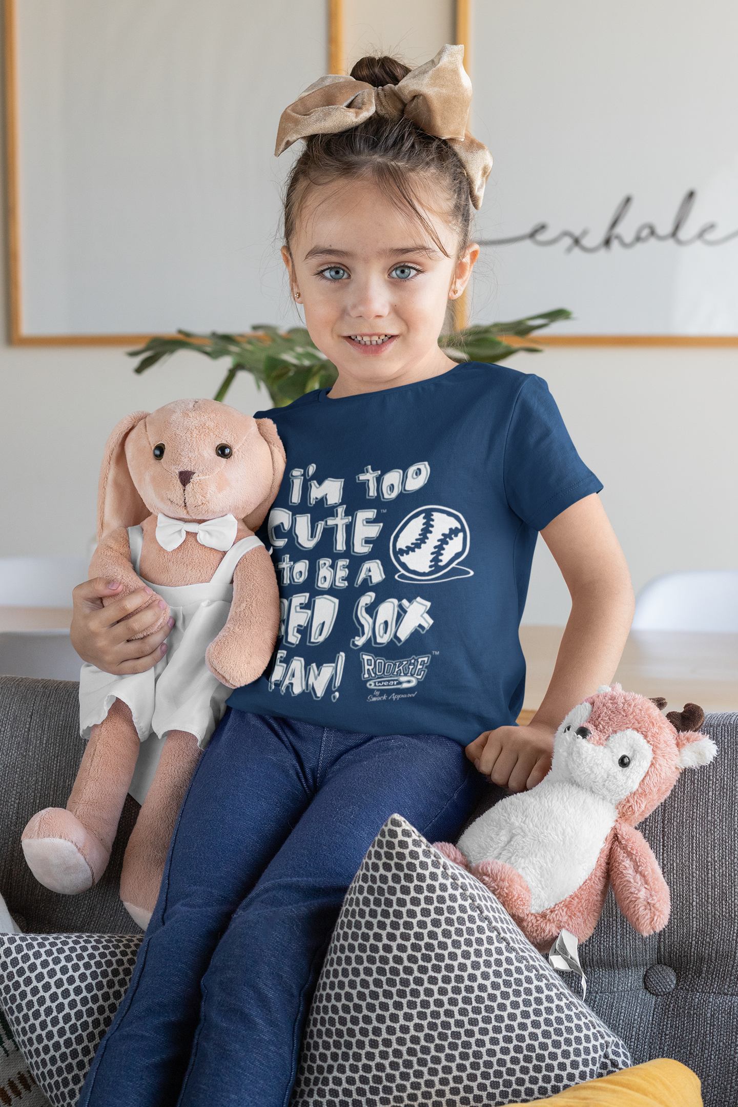 New York Baseball Fans (NYY). I'm Too Cute Baby Bodysuit (NB-18M) or Toddler Tee (2T-4T) (Rookie Wear by Smack Apparel) 4T / Toddler Tee (Anti-Mets) /