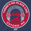 No Place Like Oxford/The Grove T-Shirt for Ole Miss College Fans