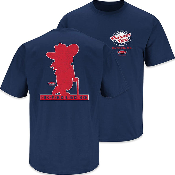 Forever Colonel Reb Shirt | Ole Miss College Unofficial Fan Apparel