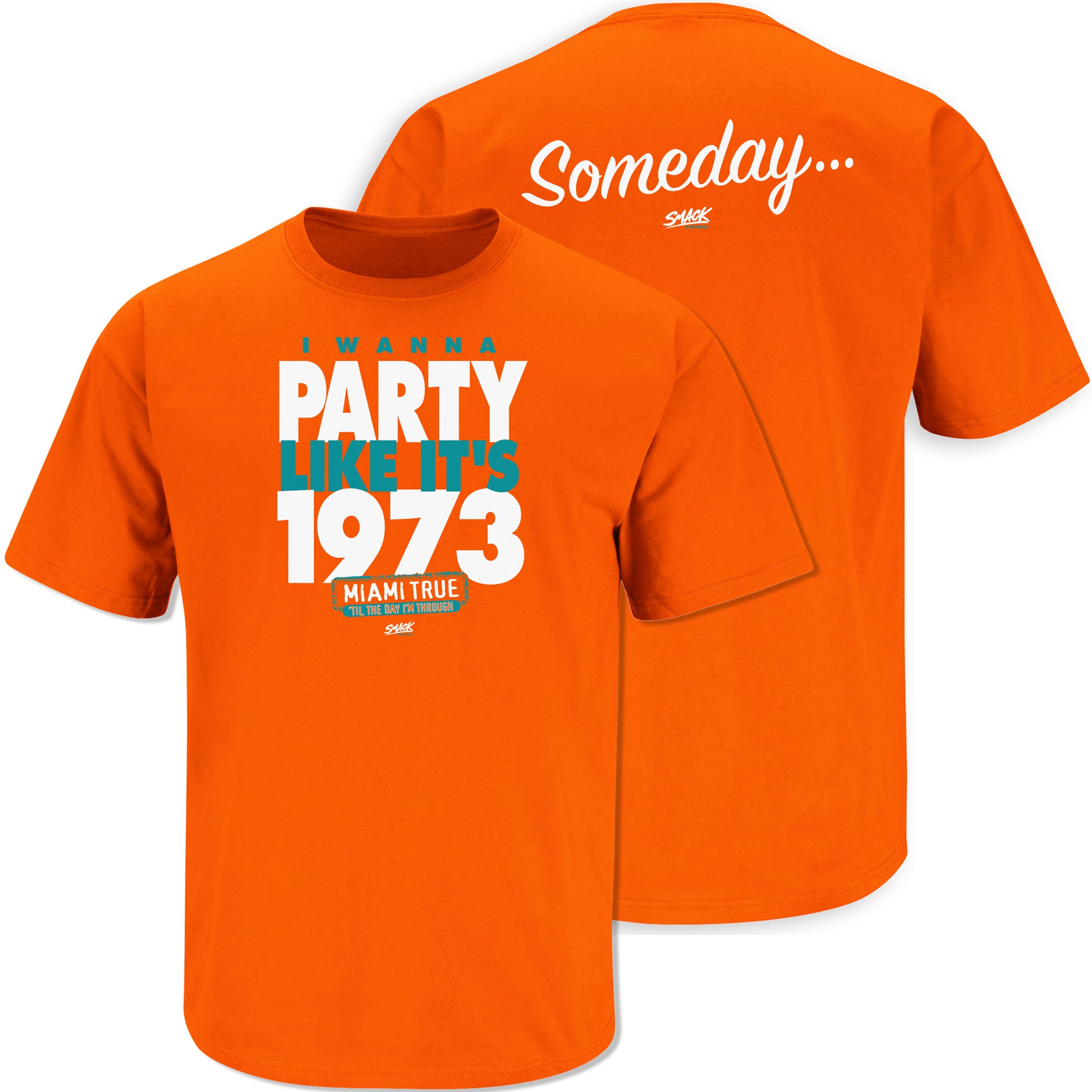 I Wanna Party Like It's Shirt | Miami Football Fan Gear – Smack Apparel