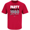Party Like It's 1980 Shirt for Georgia Football Fans
