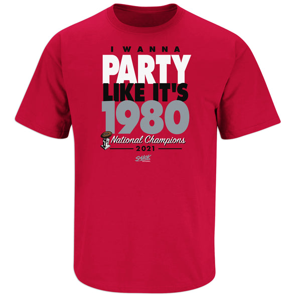Party Like It's 1980 Shirt for Georgia Football Fans