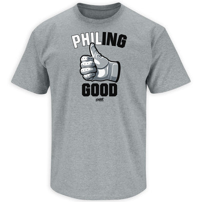 Phil-ing Good Golf T-Shirt | Funny Philing Good Golf Shirt | Thumbs Up Shirt