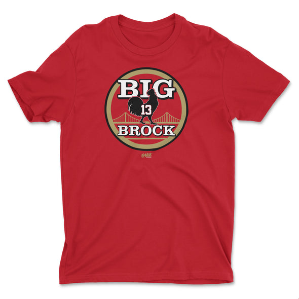 big cock brock tshirt 49ers brock purdy