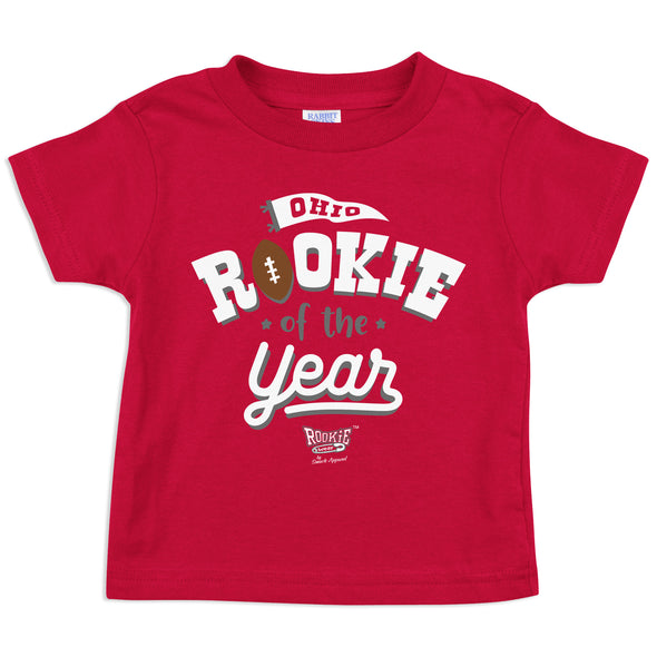 Rookie of the Year | Ohio State College Baby Bodysuits or Toddler Tees